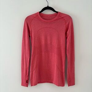 Lululemon Swiftly Tech Long Sleeve Crew Top Lightweight Running Athletic Workout
